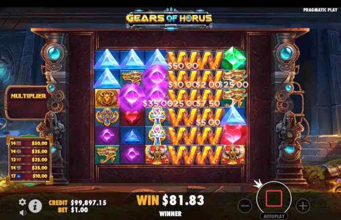 Slot gacor Gear of Horus Pragmatic Play maxwin gampang malam ini